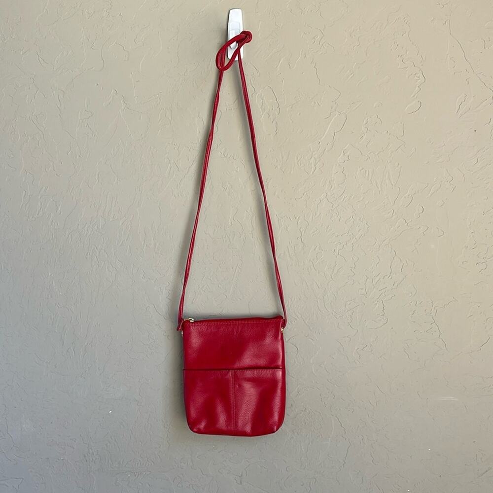 Red Women's Crossbody Bag - Sleek Everyday Style